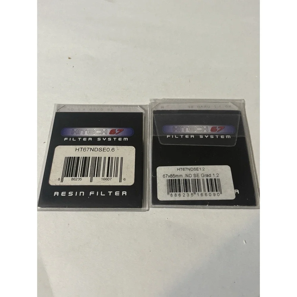 Formatt-Hitech 67mm Resin Filter HT67NDSE1.2 + HT67NDSE0.6 2 Lot See Picture